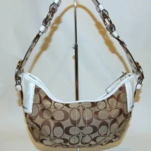 Coach Soho Signature Hobo Bag Purse Handbag 6266